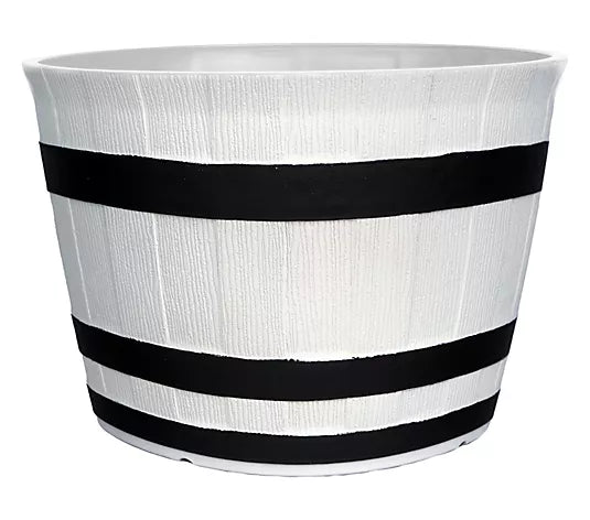 16" Jumbo Single Whiskey Barrel Planter