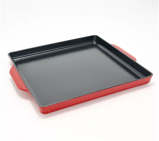 12" Square Nonstick Cast Iron All-Purpose Pan